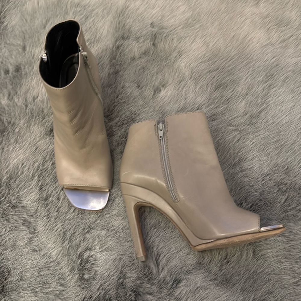 Vic Matie Open Toe Heeled Booties